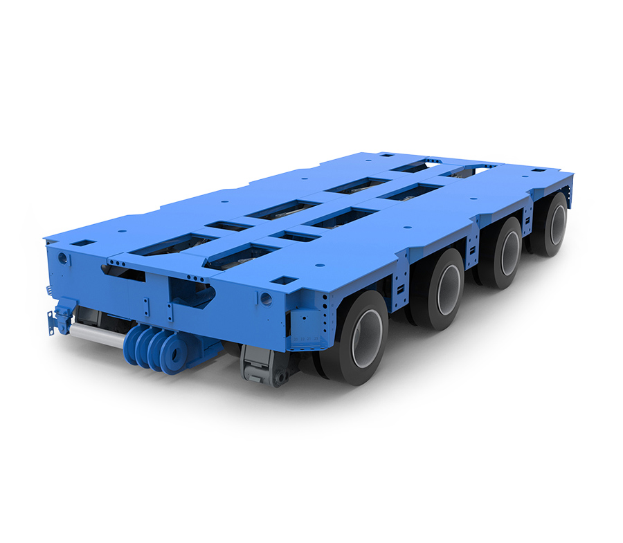 Rơ moóc trục thủy lực KTG-4 4 trục (SPT)